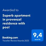 Superb In Provenzal With Pool דירה *